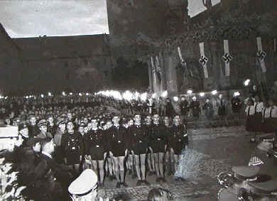 Verpflichtung auf der Festung Marienberg, 17.04.1934