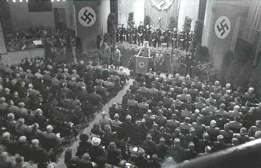 0-jhrigen Grndungsfeier der NSDAP am 19.12.1942 im Platzschen Garten
